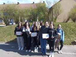 Rok szkolny 2023-2024 - 146 - Sukcesy naszych w powiatowych biegach przeêajowych